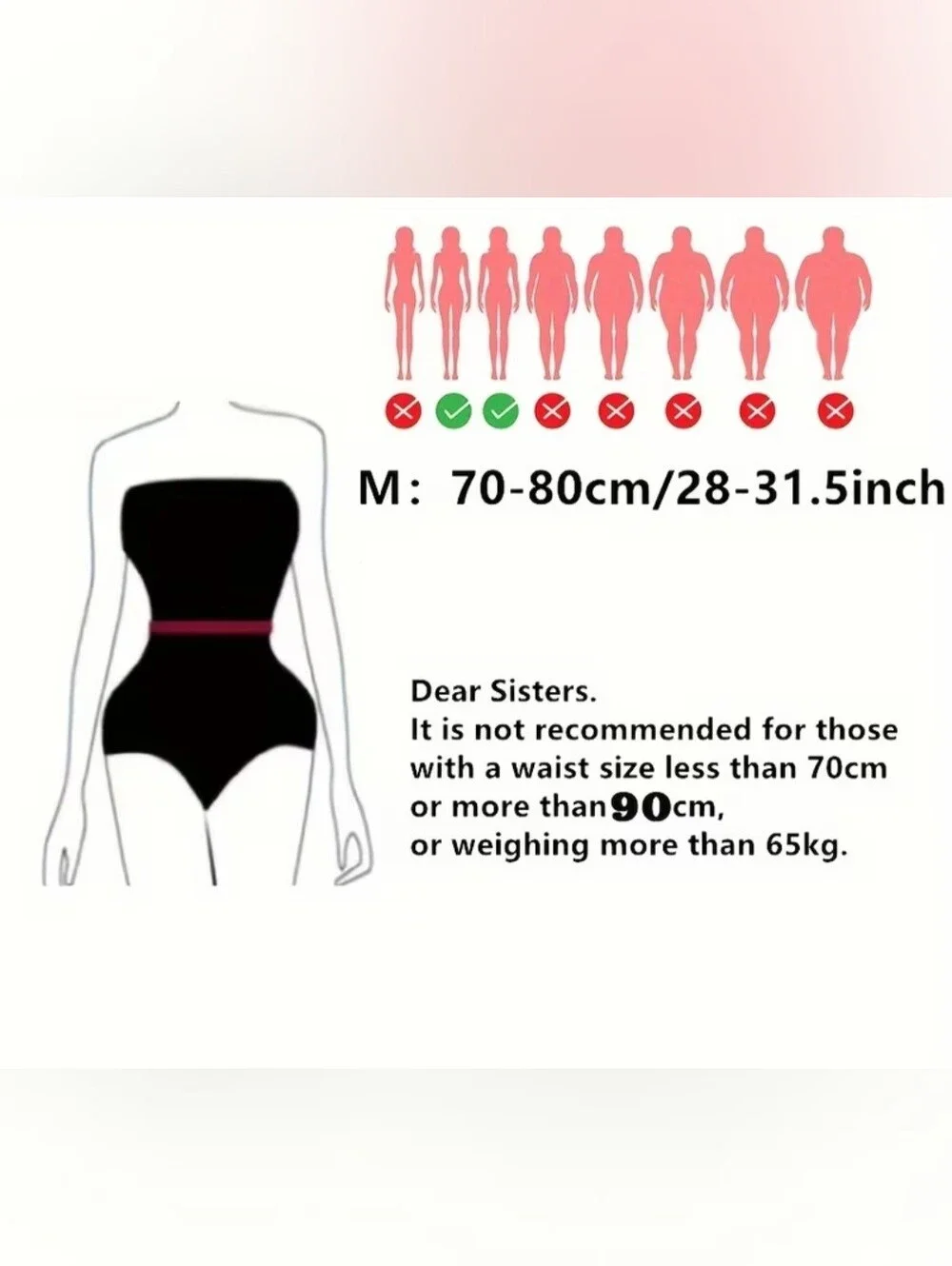 Corset Style‎ Triple Buckle Wide Belt Elastic Waist Band Faux Leather One Size